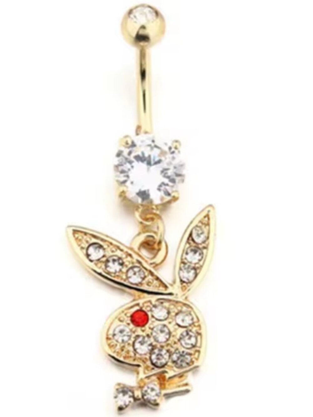Playboy Belly Button Ring
